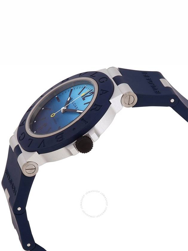 Bvlgari Aluminium Capri Edition Automatic Blue Dial Men's Watch 103815 - BVLGARI - BALAAN 2