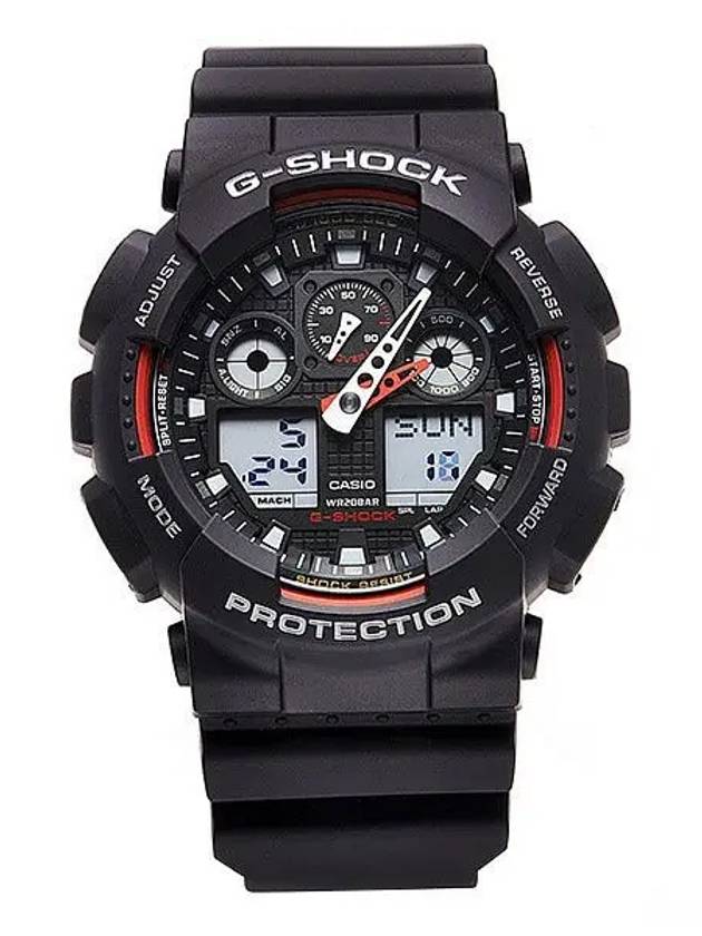 G SHOCK GA 100 1A4NDR Big Face Digital Analog Sports Men s Urethane Watch - G-SHOCK - BALAAN 5