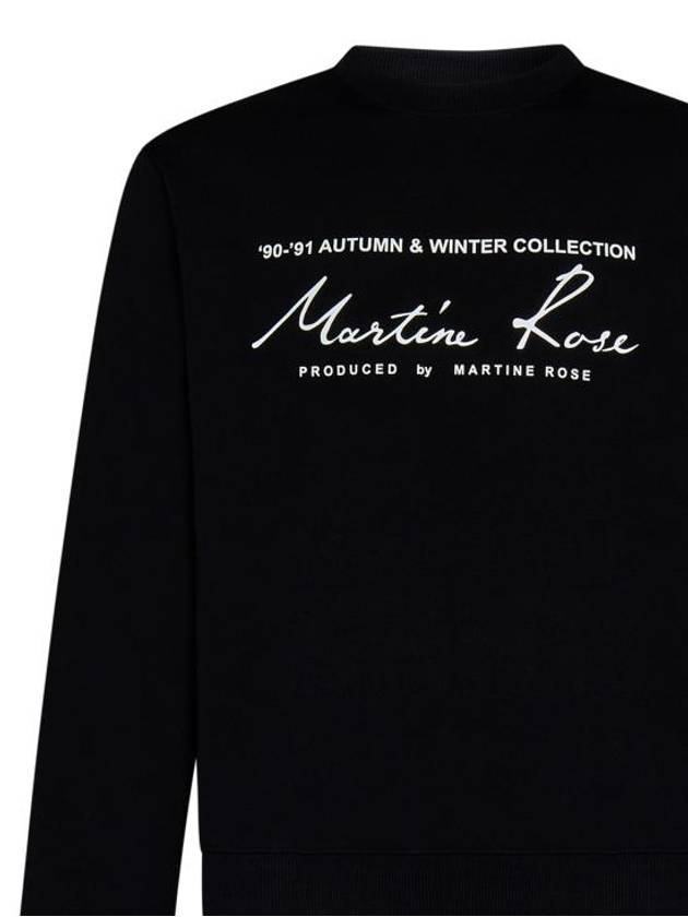 Long Sleeve T Shirt CMR601BLACK - MARTINE ROSE - BALAAN 3