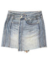 Li Denim A-line Skirt Blue - NDA - BALAAN 1