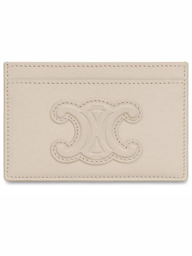 Coeur Triomphe Shaille Cuffskin Card Wallet Light Stone - CELINE - BALAAN 1