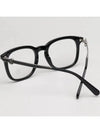 Square Acetate Eyeglasses Black - MONCLER - BALAAN 5