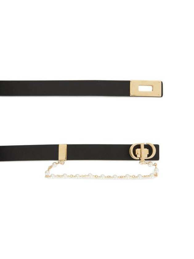 Caro  20MM Smooth Calfskin Belt Black - DIOR - BALAAN 3