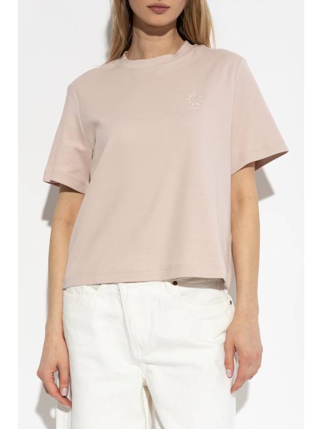 AllSaints T-shirt Lisa, Women's, Pink - ALLSAINTS - BALAAN 3