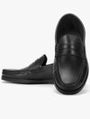 Coraux Leather Loafers Black - PARABOOT - BALAAN 2