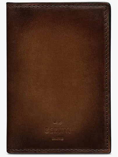 Jagua leather card wallet Kakao Intenso - BERLUTI - BALAAN 2