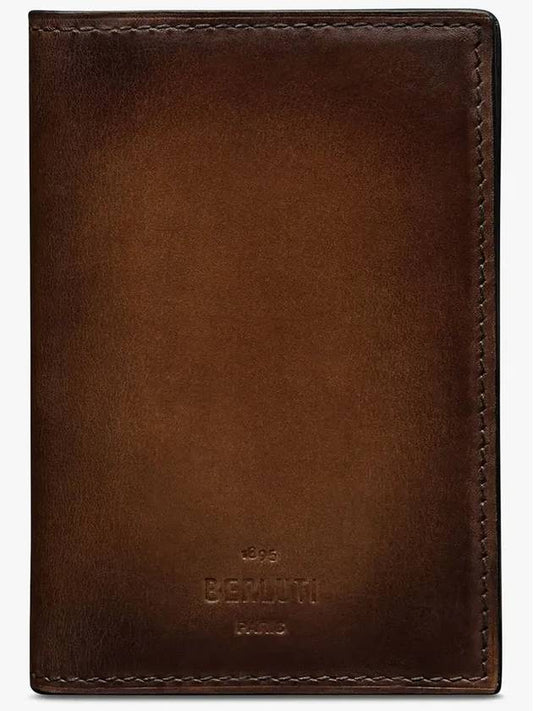 Jagua leather card wallet Kakao Intenso - BERLUTI - BALAAN 2