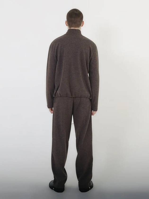 Ribbed Knit String Pants Brown - CHANCE'S NOI - BALAAN 6