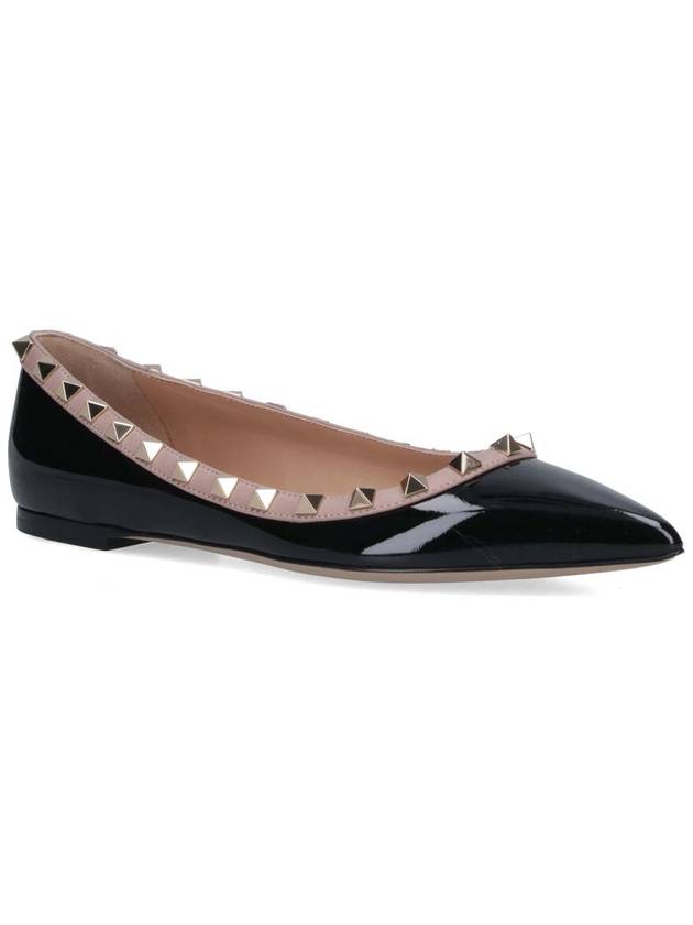 Valentino Garavani Flat shoes Black - VALENTINO - BALAAN 2