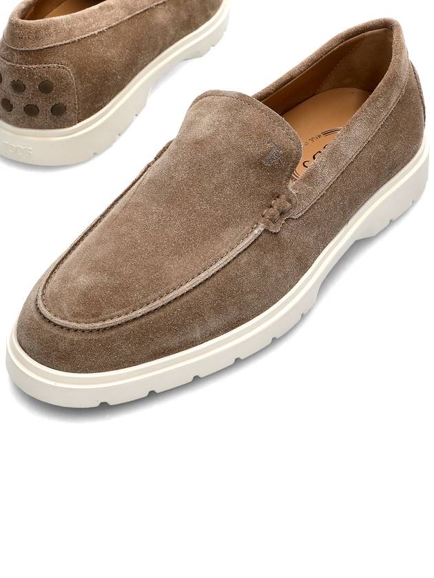 Casual Suede Slipper Loafers Brown - TOD'S - BALAAN 2