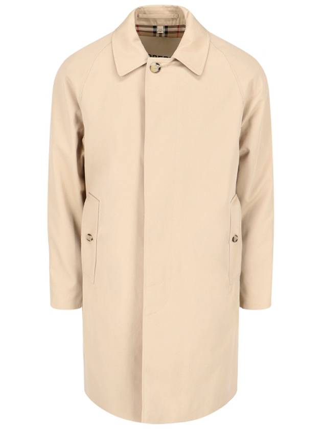 Camden Heritage Car Single Breasted Coat Beige - BURBERRY - BALAAN 2