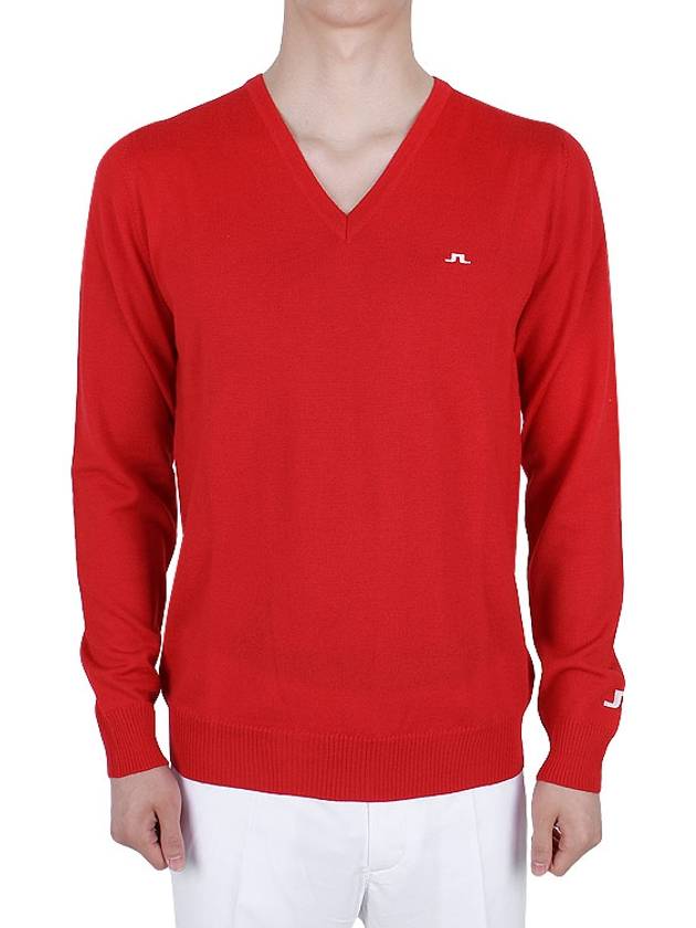 LYMANN Golf V neck knit GMKW08072 G135 - J.LINDEBERG - BALAAN 2