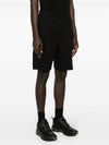 Light Stretch Cotton Bermuda Shorts Black - STONE ISLAND - BALAAN 5