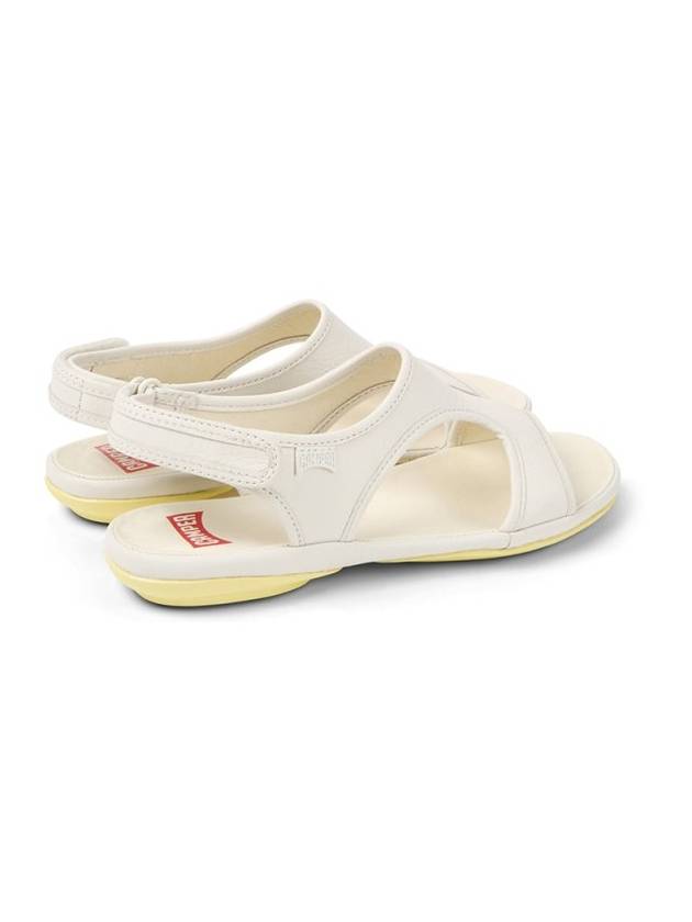 Right Leather Sandals White - CAMPER - BALAAN 1