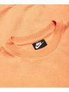 Sportswear Men's Club Fleece Crew Sweatshirt Orange - NIKE - BALAAN 5