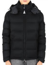 Men s MONTGENEVRE down padded jacket black 1A53700 54272 999 - MONCLER - BALAAN 1