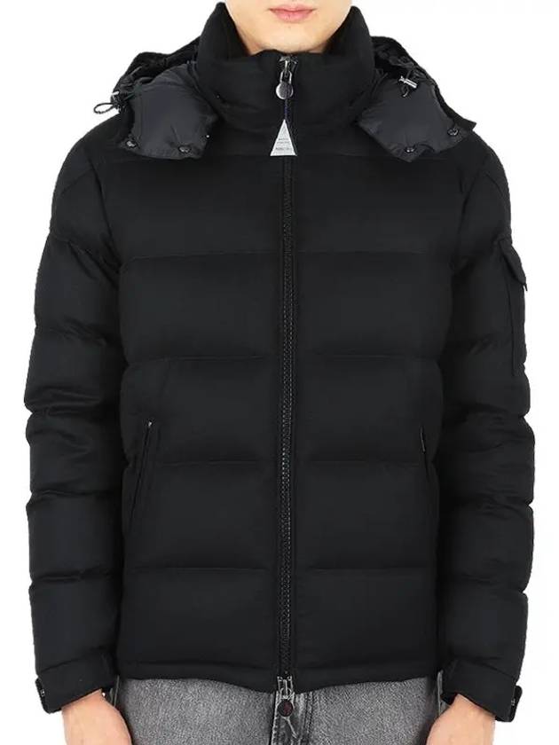 Men s MONTGENEVRE down padded jacket black 1A53700 54272 999 - MONCLER - BALAAN 2