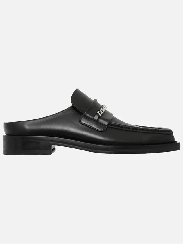 chain slip on loafers black - MARTINE ROSE - BALAAN 3