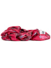 Satin Scrunchie Red - GANNI - BALAAN 4