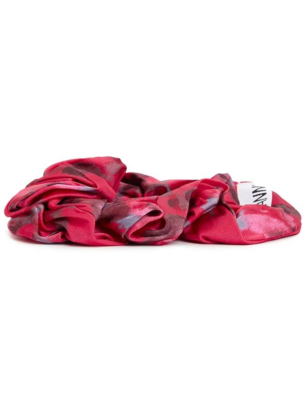 Satin Scrunchie Red - GANNI - BALAAN 4