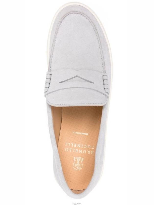 Wade Penny Loafers Grey - BRUNELLO CUCINELLI - BALAAN 3