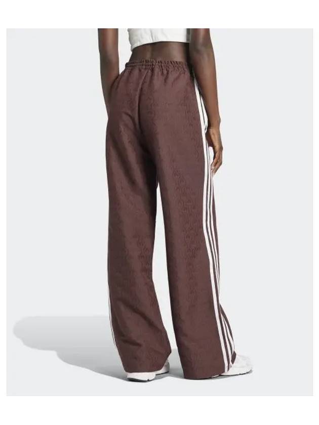 70s Oversized Track Pants Brown - ADIDAS - BALAAN 1