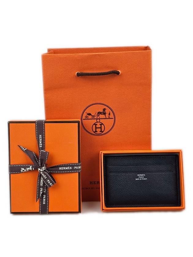 Citizen Twill Card Wallet Blue Nuit Blue Sapphire - HERMES - BALAAN 2