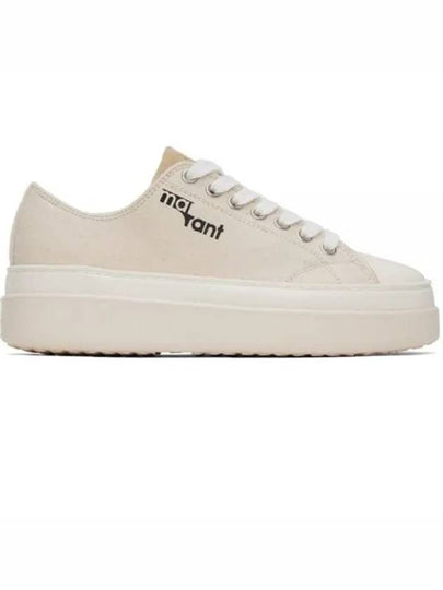 Austin Logo Print Platform Low Top Sneakers Ecru - ISABEL MARANT - BALAAN 2