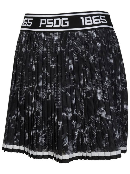 Pleated layered skirt BK - PASSARDI - BALAAN 1