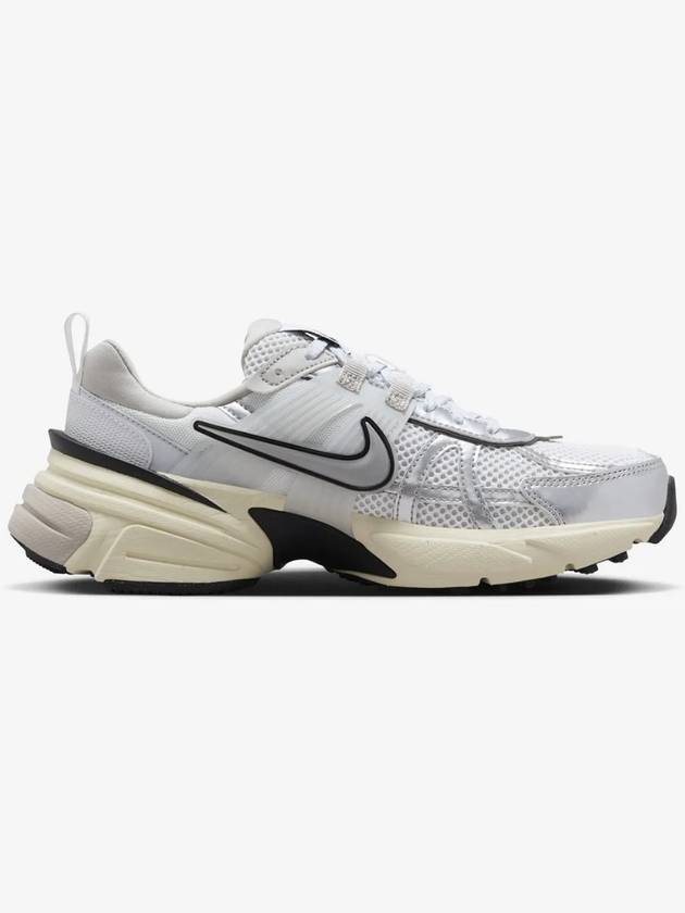 V2K Run Low Top Sneakers Summit White Metallic Silver - NIKE - BALAAN 4