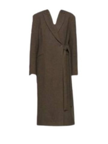 22FW Le917 Women's Long Coat Brown L203CT115WO BPG - LE17SEPTEMBRE - BALAAN 1