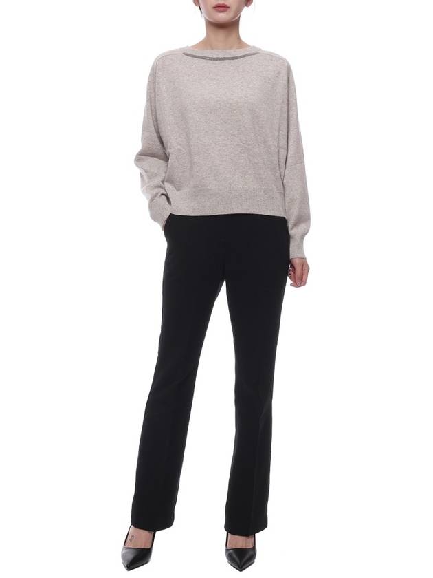 Women s Monili Cashmere Knit M12167908 C8920 24F - BRUNELLO CUCINELLI - BALAAN 3