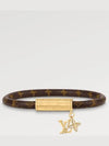 LV Push Monogram Bracelet Brown - LOUIS VUITTON - BALAAN 2