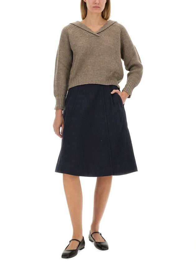 Margaret Howell Cotton Skirt - MARGARET HOWELL - BALAAN 2