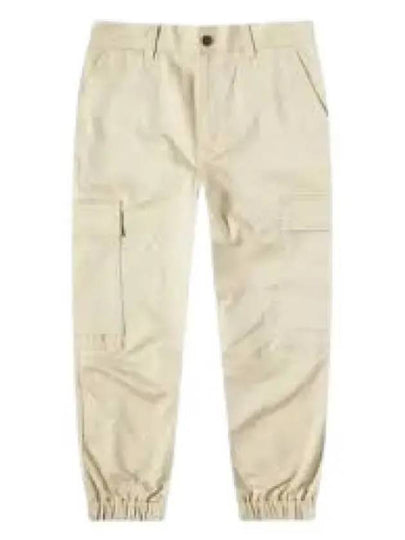 Banded Ankle Cargo Pants Beige - AMI - BALAAN 2