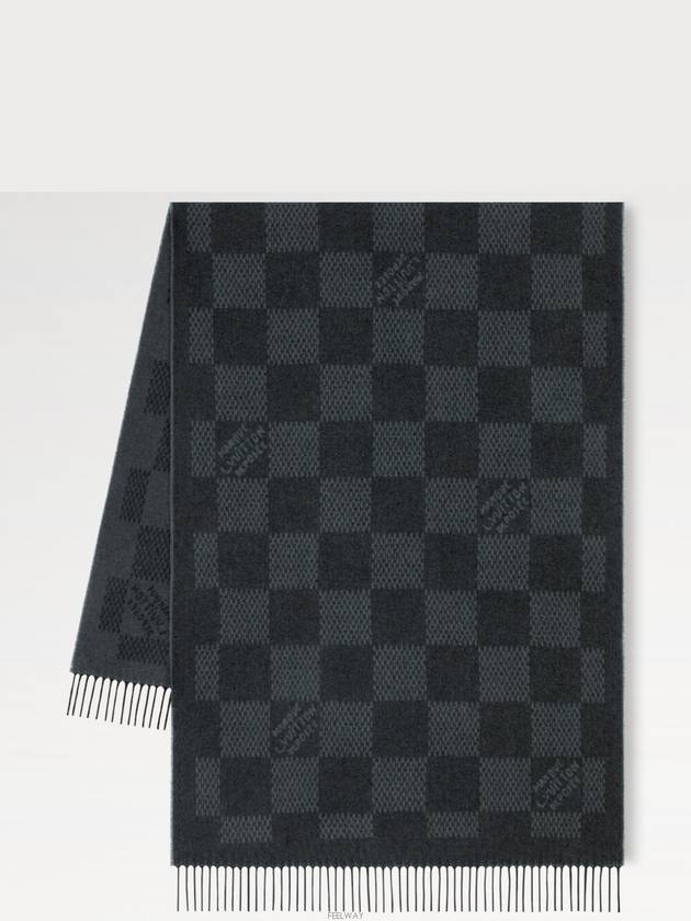 M77185 Light Damier Scarf - LOUIS VUITTON - BALAAN 4