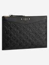 Monogram Daily Empreinte Pouch Bag Black - LOUIS VUITTON - BALAAN 2