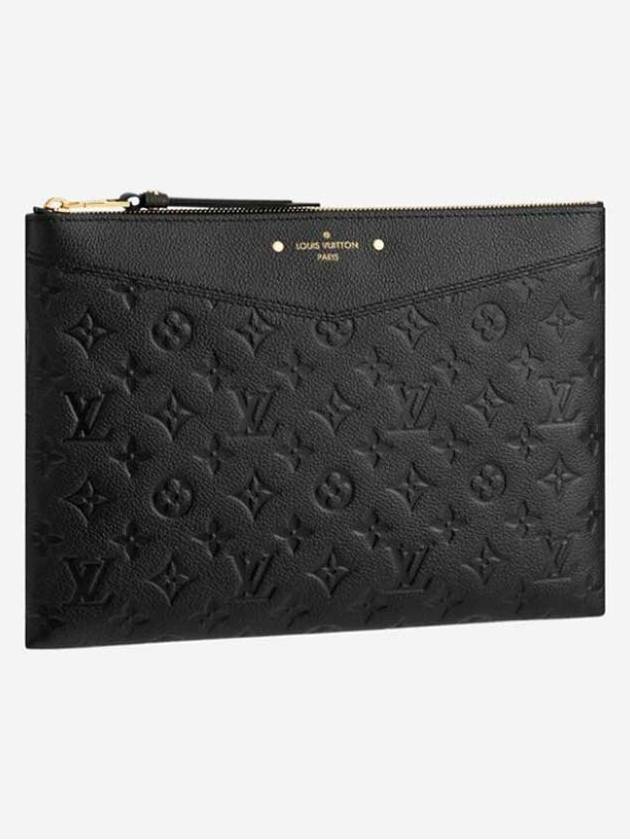 Monogram Daily Empreinte Pouch Bag Black - LOUIS VUITTON - BALAAN 2