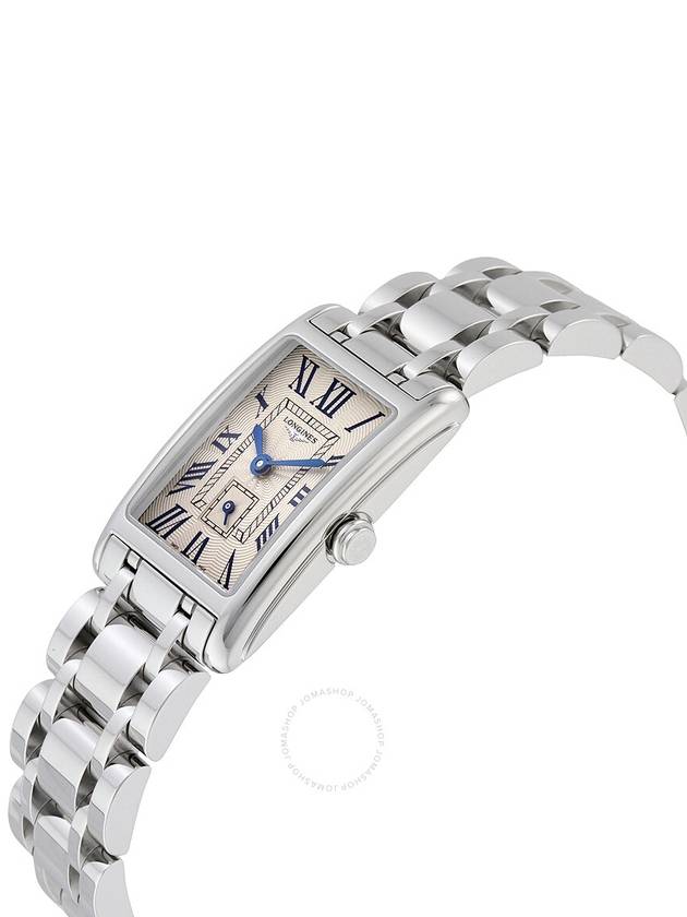 Women's DolceVita Leather Watch Silver - LONGINES - BALAAN 3