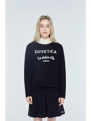 Imera black women s knit - DUVETICA - BALAAN 1