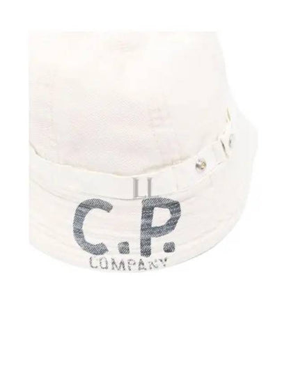 Bull Assi Bucket Hat Ivory - CP COMPANY - BALAAN 2