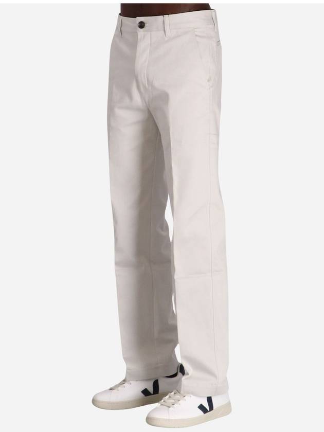 Tailored Straight Pants White - AMI - BALAAN 3