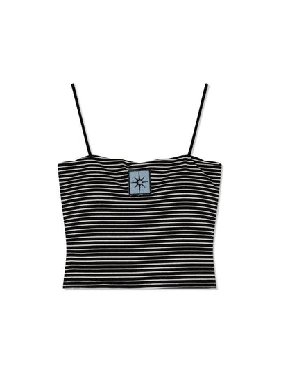 Women's Striped Candy Sleeveless Black - NDA - BALAAN 2