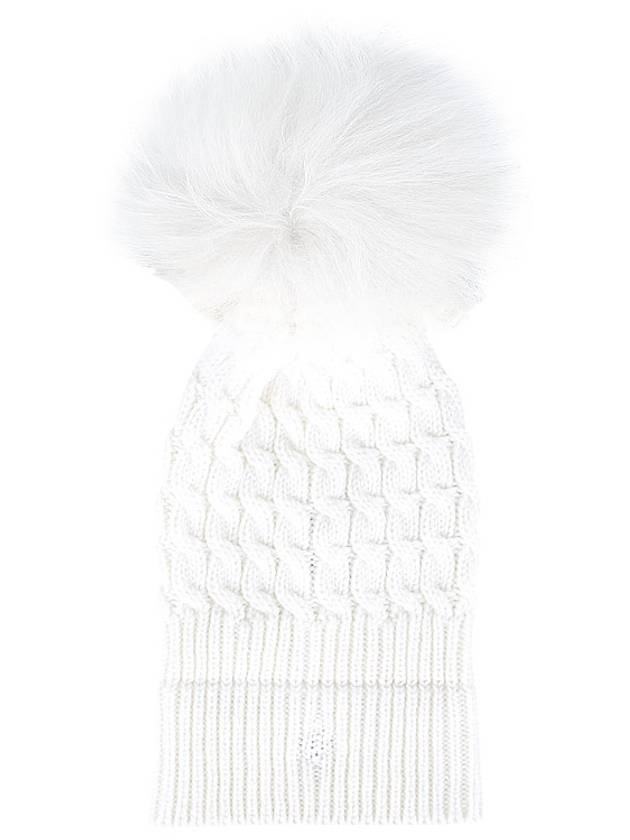 Grenoble Pom Wool Beanie 3B00008 0402A 002 - MONCLER - BALAAN 4