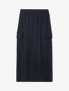 Long Skirt CRTWWSKR027 PLY015 492 DARK NAVY Blue - SUNNEI - BALAAN 2