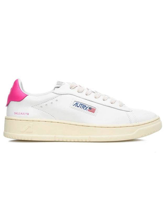 Dallas Low Top Sneakers White Pink - AUTRY - BALAAN 2