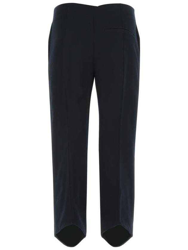 BLUE Midnight blue cotton cropped cut pant 708514V0BT0 4020 - BOTTEGA VENETA - BALAAN 3