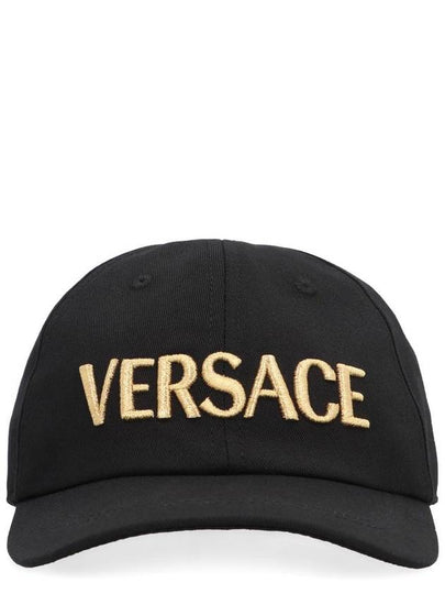 Logo Ball Cap Black - VERSACE - BALAAN 2