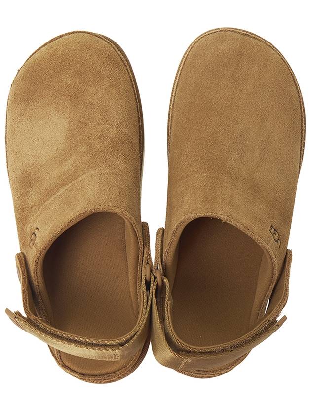 Women's Golden Star Suede Clog Mule Chestnut - UGG - BALAAN 3