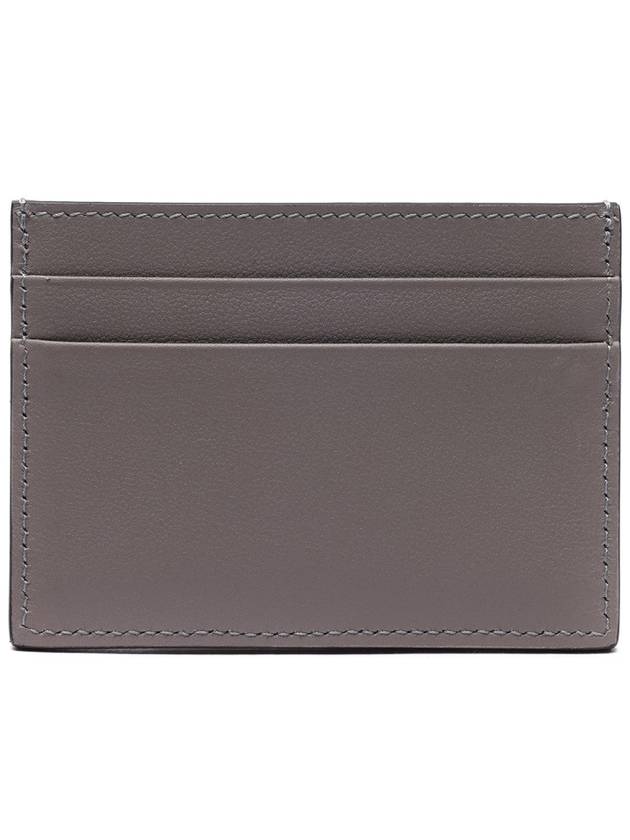 V Logo Card Wallet Grey - VALENTINO - BALAAN 5